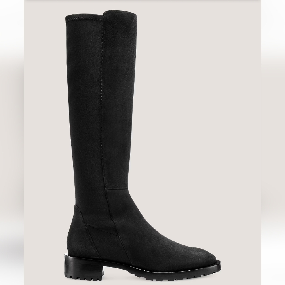 NIB Stuart Weitzman 5050 Knee-High Lug Boot, Size 7